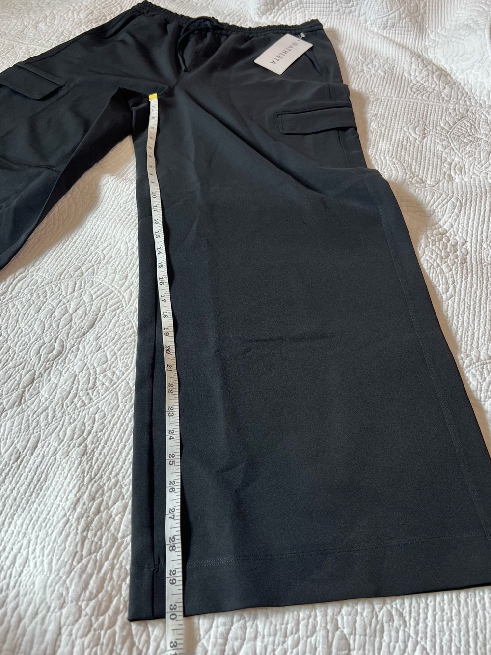 NWT Athleta Promenade Wide Leg Cargo Pant - Picture 14 of 14